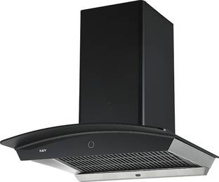 Kaff ROVER DHC 60 Auto Clean Wall Mounted Black 60 CMH Chimney