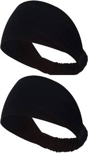 Bismaadh Workout Headband for Women Men - Non slip Sweatband Pack of-2 Head Band