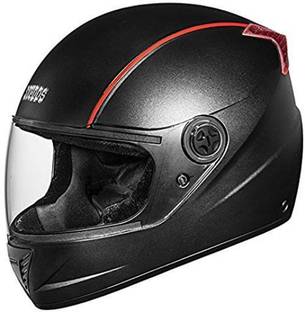 STUDDS Professional Red Strip Full Face Helmet Motorsports Helmet