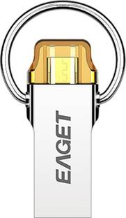 EAGET Ultra premium USB 3.0 32 GB OTG Drive Compatible with Laptop, Audio Player, Gaming Console, Tablet, Desktop Computer, Television, Mobile, Netbook USB 3.0 Metal Case