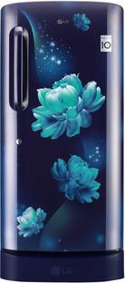 LG 205 L Direct Cool Single Door 4 Star Refrigerator with Base Drawer