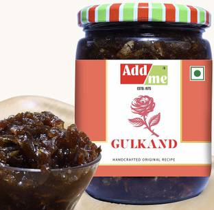 Add me Add me Gulkand Organic Rose 600 gm paan gulkand Glass Jar Turmeric Pickle