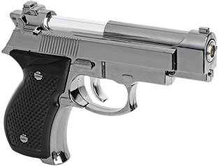 Peshkar Mini Gun Shaped Lighter Plastic Gas Lighter
