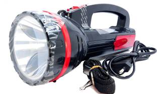 Rocklight Power Of Double Rechergable Battery With 40W Laser Led + 12 SMD Side KIsan led torch. Torch