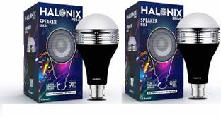 HALONIX 9 W Bluetooth Round B22 LED Bulb
