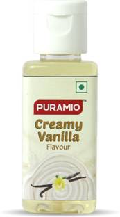 PURAMIO Creamy Vanilla Flavour Vanilla Liquid Food Essence