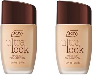 Joy ultra look make up foundation SPF 15 35 ml * 2 ( pack of 2) Foundation