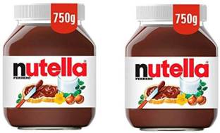 nutella Chocolate Hazelnut Spread (Imported) (Pack of 2)