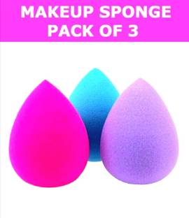 Three Elements foundation & makeup sponge pack of 3