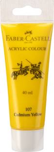 FABER-CASTELL Acrylic 40ml Tube - Cadmium Yellow 107