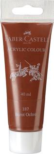FABER-CASTELL Acrylic 40ml Tube - Burnt Ochre 187