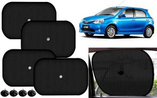 Auto Kite Side Window Sun Shade For Toyota Etios Liva