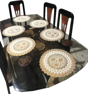 LaVichitra Round Pack of 6 Table Placemat