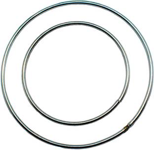 ABDkart 3 inch 4 inch Round Macrame Rings