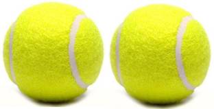 VIKASH Light Green Cricket Tennis Balls (Pack Of 2) Cricket Tennis Ball