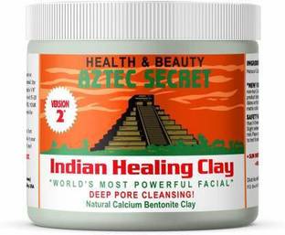 Aztec Secret Indian Healing Clay - 1 lb. | Deep Pore Cleansing Facial| The Original 100% Natural Calcium Bentonite Clay New! Version 2