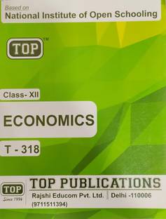 NIOS ECONOMICS T-318 CLASS 12