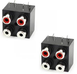 ABDkart 4 RCA A/V Jack Electronic Components Electronic Hobby Kit