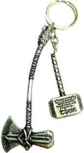 MASHKI Exclusive Avengers Infinity War Thor Hammer Stormbreaker Key Chain