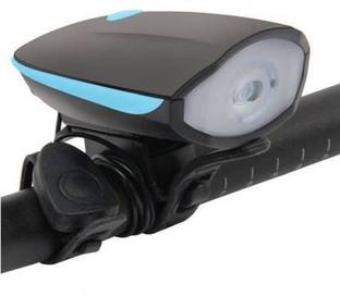 Techista best 2-in-1 Rechargeable Bicycle/Bike Horn Light (3 modes) and horn LED Front Light