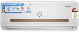 Godrej 1.25 Ton 3 Star Split Inverter AC  - White, Brown