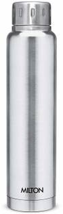 MILTON Elfin 750 Thermosteel Water Bottle, ISI Certified, 24 Hr Hot and Cold 750 ml Flask