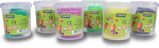 CHROME Play Dough Kit, 6 Colours Tubs Of Dough.
