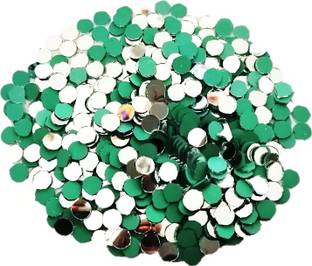 Diva Mirror Round shape for jewellery making ( 9mm - 200 pieces)