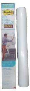 Post-It Whiteboard Film (2ftx3ft) - Easy to Install and Stain Proof Dry Erase Film by 3M White board