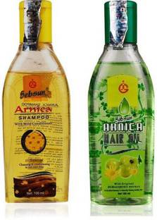सेबसुन COMBO PACK OF ARNICA SHAMPOO AND ARNICA HAIR OIL ( 100ML + 100ML )