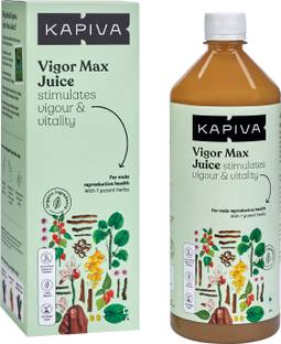 Kapiva Vigor Max Juice | 7 Potent Ayurvedic Herbs for Vigour and Vitality | 1L