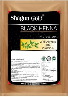 SHAGUN GOLD Black Hair Colour , Green