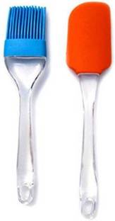 JLT Silicone Brush and Spatula Set, 2-Pieces Kitchen Tool Set