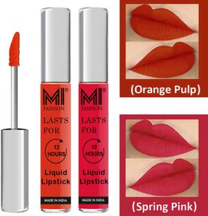 MI FASHION Professional Makeup Matte Liquid Lipstick Waterproof,