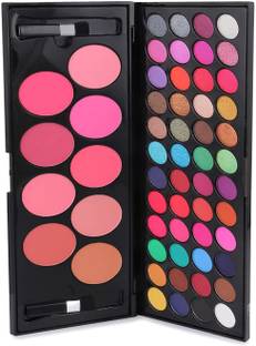 Miss Gold Color Series (9 Matt Blusher+24 Makhmally Eyeshadow+24Matt Eyeshadow) Professional Makeup