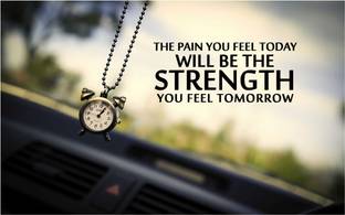 HK Prints Quotes & Motivation Multicolor Wallpaper