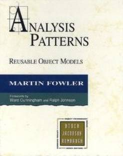 Analysis Patterns  - Reusable Object Models