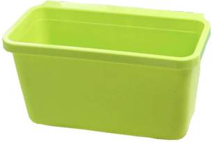 Cpixen Kitchen Cabinet Door Hanging Trash Garbage Bin Can Rubbish Plastic Dustbin