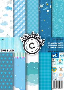 Craftastique Blue Blush Designer Paperpack A4 250 gsm Craft paper