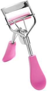 adbeni Easily Roll Over Small Eyelashes & Loaded Spring Eyelashes Comb For Women (Pink)