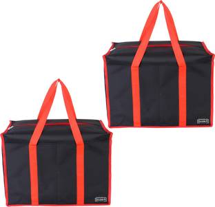 DOUBLE R BAGS series 1 Big Multipurpose Storage Bag for Clothes,Document Toy Storage Organizer with zipper closure and strong handle (22.5x14.5x16 inch) Garment Storage bag
