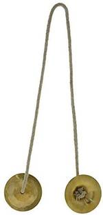 OgCombo SMALL size manjira Brass Pooja Bell Kartal Instrument BI Kartal Instrument Kartal Instrument