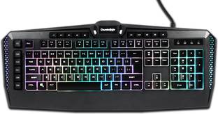 Cosmic Byte CB-Gk-15 Triton Wired USB Standard Gaming Keyboard Compatible with Desktop, Laptop, Mac