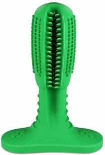 Emily Pets Toothbrush Teeth Cleaning Toys Rubber Chew Toy, Rubber Toy For Dog