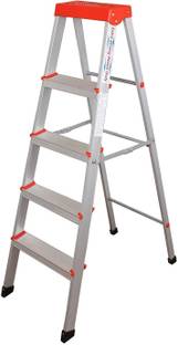 PARASNATH 4 Step Easy Day Heavy Duty Ladder With Aluminium Step Mild Aluminium Ladder