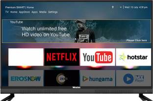 Weston Premium Series 108 cm (43 inch) Full HD LED Smart Android Based TV