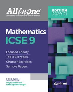 All in One Icse Mathematics Class 9 2020-21