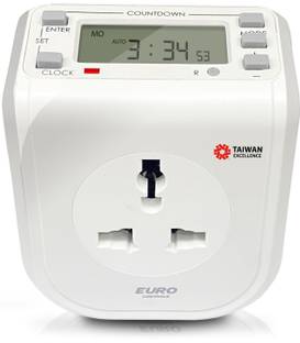 EURO EST16C Programmable Electronic Timer Switch