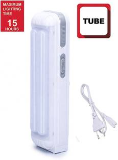 FIRSTLIKE Dual Rechargeable Home Delight Rechargeable Long Tube Lantern 6 hrs Lantern Emergency Light
