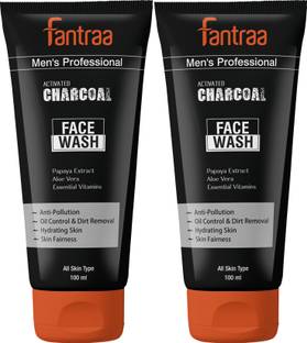 Fantraa Activated Charcoal Combo  for Tan,Blackhead,Pimples Removal Face Wash